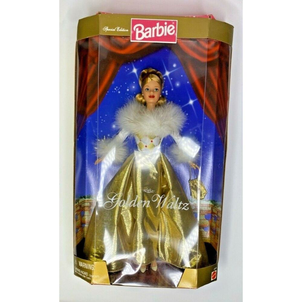 1998 Barbie "Golden Waltz" Doll NIB BD6